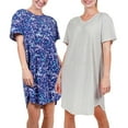 thumbnail image 1 of N Natori Ladies 2 Pack Sleepshirt, 1 of 6