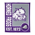 thumbnail image 1 of Logo Brands TCU Horned Frogs 60"x70" Super Plush Blanket, 1 of 6