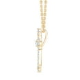 thumbnail image 3 of 0.35 CT. T.W. Round Cut Cross Diamond Pendant Necklace in 14K Gold, 3 of 6