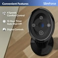 thumbnail image 7 of Lasko SlimForce 42" High Velocity Oscillating Tower Fan with Remote Control, T42215, 7 of 15