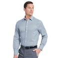 thumbnail image 2 of Nick Graham Men's Modern Fit Traveler Dress Shirt, 2 of 9