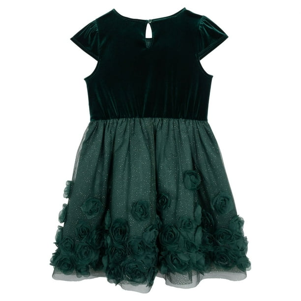 slim fit dress slacks Emerald Sequin Long Sleeve Tutu Dress 2T main image 0