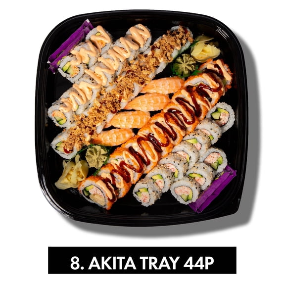 Member's Mark by FujiSan Akita Sushi Roll Party Tray, 44 pcs.