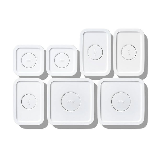 OXO POP　UP コンテナ 7ピースセット　新品　パスタ　ホワイト OXO 7-Piece Pop Air Tight Food Storage Containers - Samsclub.com