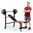 thumbnail image 6 of Marcy Pro Standard Weight Bench with 100 lb. Weight Set, 6 of 6