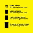thumbnail image 12 of Glad® ForceFlex Tall Kitchen Drawstring Trash Bags, Gain Original scent with Febreze Freshness, 13 Gallon, 160 ct., 12 of 12