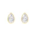 thumbnail image 2 of Lab Created Diamond Earrings in 14K Gold, 2 of 7