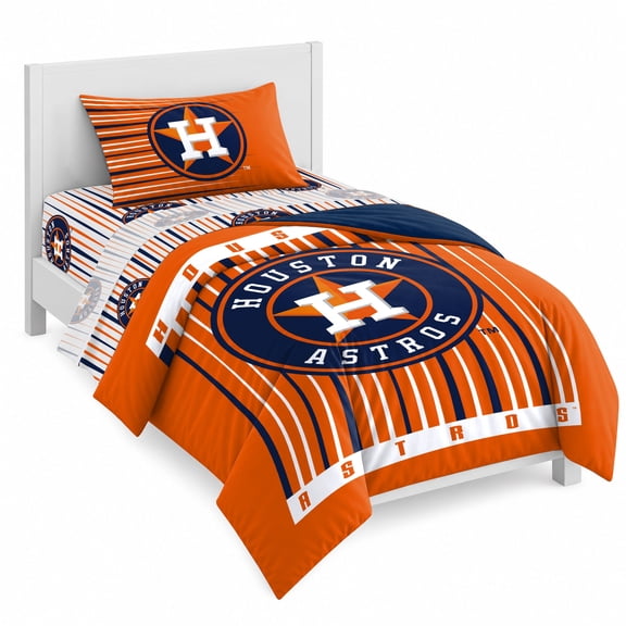 Logo Brands Houston Astros Bed-In-A-Bag Set