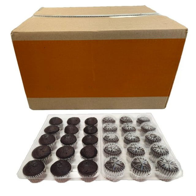 Member's Mark Un-Iced Chocolate Cupcakes, Frozen, Case, 150 ct.
