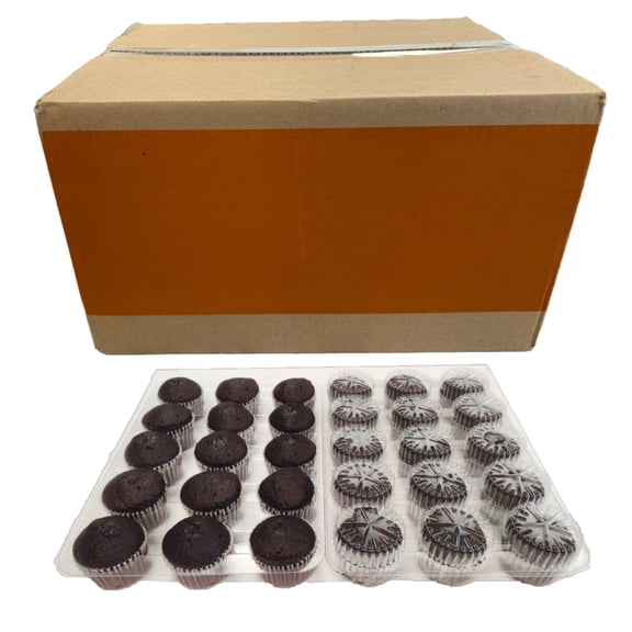 Member's Mark Un-Iced Chocolate Cupcakes, Frozen, Case, 150 ct.