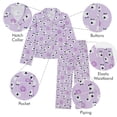 thumbnail image 7 of GAP Kids Girls 2-Piece Notch Collar PJ, 7 of 8