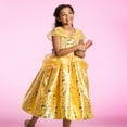 thumbnail image 5 of Disney Belle Kids Prestige Gown Costume, 5 of 7