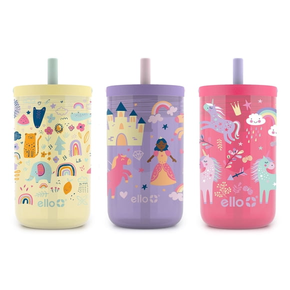 Ello Kids Bop 12 oz Tritan Tumbler, 3 Pack, Choose Color