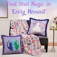 thumbnail image 5 of Wicked Faux Fur Decorative Pillow, 22"x22", 5 of 7