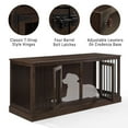 thumbnail image 4 of Crosley Furniture Winslow Medium Credenza Pet Crate, Assorted Colors, 4 of 14