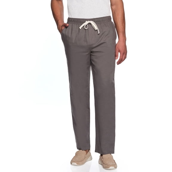 Lands’ End Men's Cotton Linen Pull-On Pant