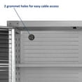 thumbnail image 11 of Seville Classics UltraHD Storage Cabinet, 36" W x 24" D x 72" H, 11 of 19