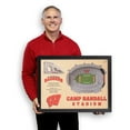 thumbnail image 4 of YouTheFan Wisconsin Badgers 25-Layer Football Stadium View 3D Wall Art, 4 of 5
