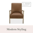 thumbnail image 4 of details by Becki Owens Leather Accent Chair, 4 of 17