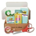 thumbnail image 1 of Office Essentials Kit, 7 Pads Assorted Super Sticky Notes, 1 Pack Flags, Roll Magic Tape, Roll Super-Hold Tape, 1 Scissors, 1 of 10