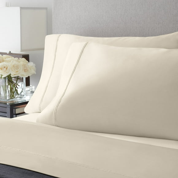 Member’s Mark 2-Pack 700-Thread-Count Egyptian Cotton Solid Pillowcases, Assorted Sizes
