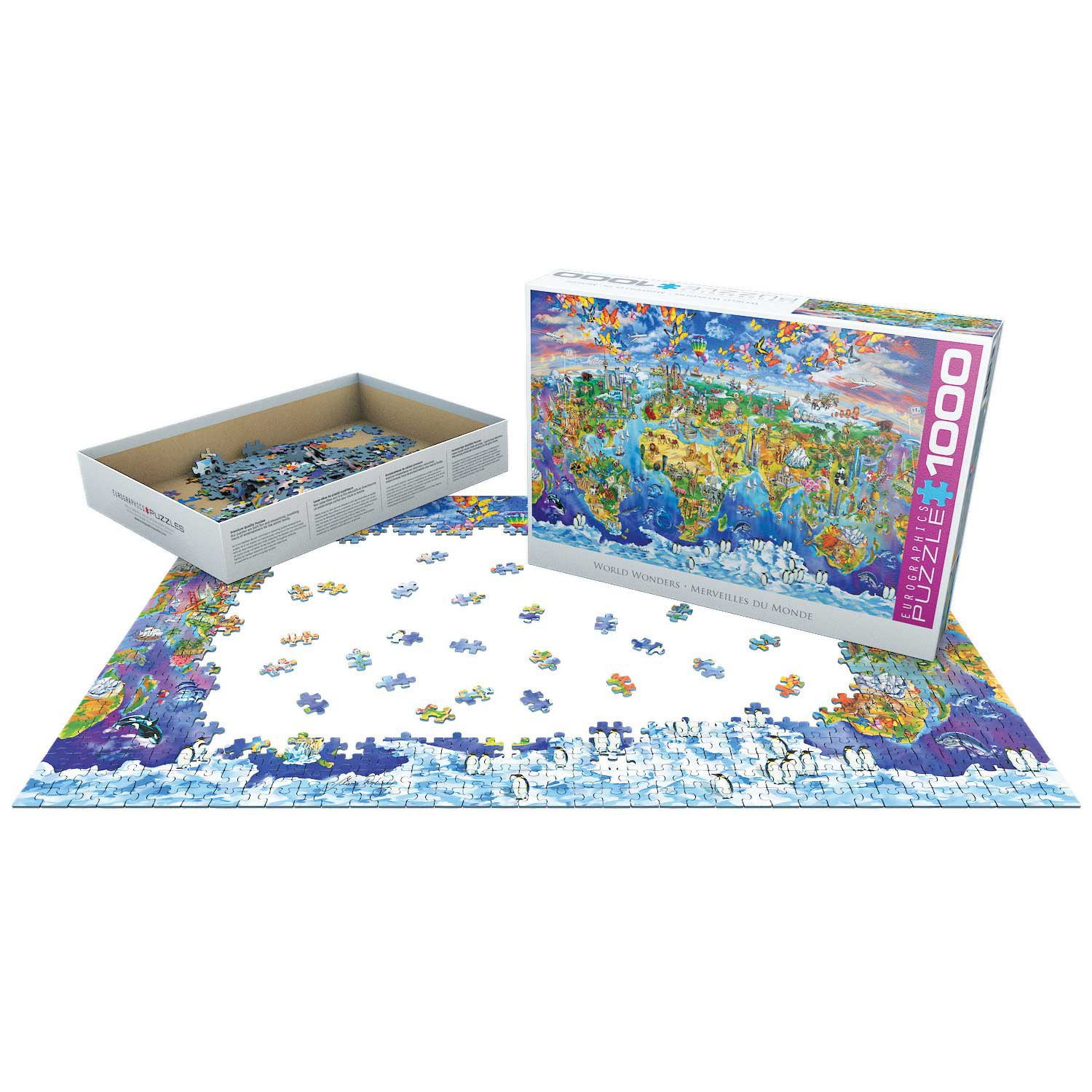 World Wonders Puzzle, 1000 Piece - Samsclub.com