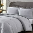 thumbnail image 5 of Social Standard Recycled Polyester Stripe Comforter Set, Assorted Sizes, 5 of 5