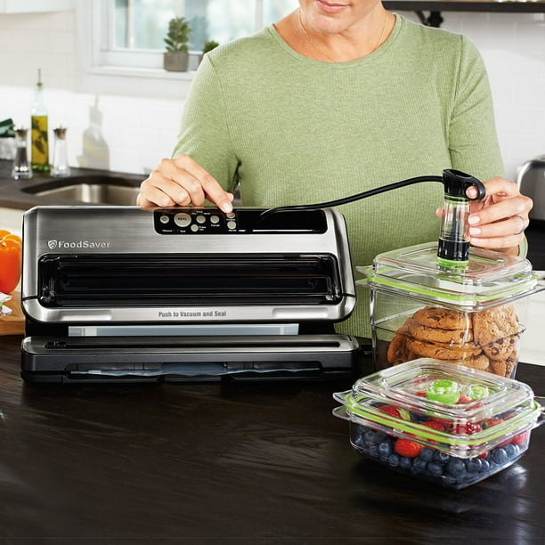 FoodSaver FM5460 Food Preservation System, 2-in-1 Automatic Vacuum