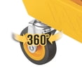 thumbnail image 7 of Cat® Rolling Utility Seat With Cup Holder, 7 of 14