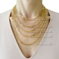 thumbnail image 6 of Paperclip Chain Necklace in 14K Gold, 6 of 7