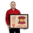 thumbnail image 4 of YouTheFan Indiana Hoosiers 25-Layer Basketball Stadium View 3D Wall Art, 4 of 5