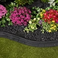 thumbnail image 3 of GroundSmart 4' Black Roman Brick Rubber Landscape Edging, 48pk, 3 of 9