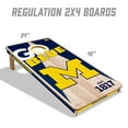 thumbnail image 5 of YouTheFan Michigan Wolverines 2'x4' Cornhole Board Set, 5 of 6