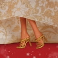 thumbnail image 4 of Barbie Signature 2025 Holiday Barbie Collectible Fashion Doll, 4 of 6