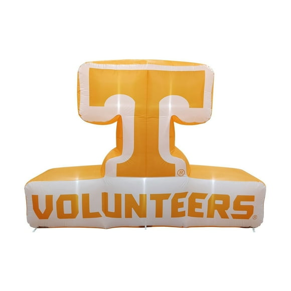 Logo Brands Tennessee Volunteers Pre-Lit 7’x10’ Team Inflatable