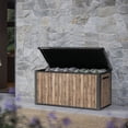 thumbnail image 1 of Keter Signature Collection 170 Gal. Deck Box for Indoor/Outdoor Storage, 1 of 8