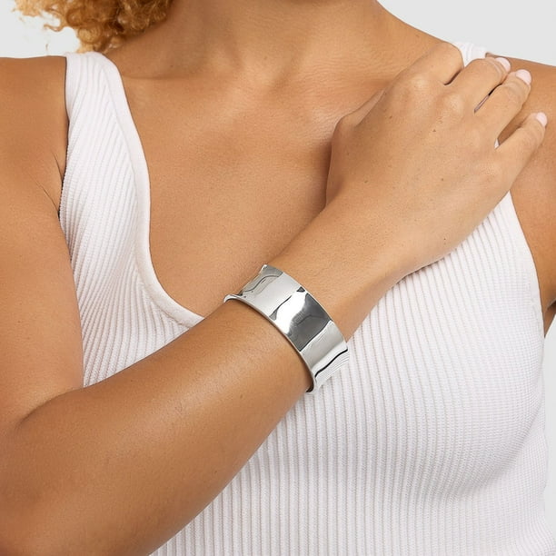 High Polish Cuff Bangle Bracelet in Sterling Silver - Samsclub.com High Polish Cuff Bangle Bracelet in Sterling Silver - Samsclub.com