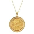 thumbnail image 2 of Vintage American Eagle Gold Pendant, 2 of 3