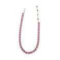 thumbnail image 3 of Swarovski Pink Crystal Octagon Cut Millenia Tennis Necklace, 3 of 5