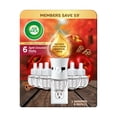 thumbnail image 1 of Air Wick Plug In Scented Oil Air Freshener, Apple Cinnamon Medley, 1 Warmer + 6 Refills, 1 of 10
