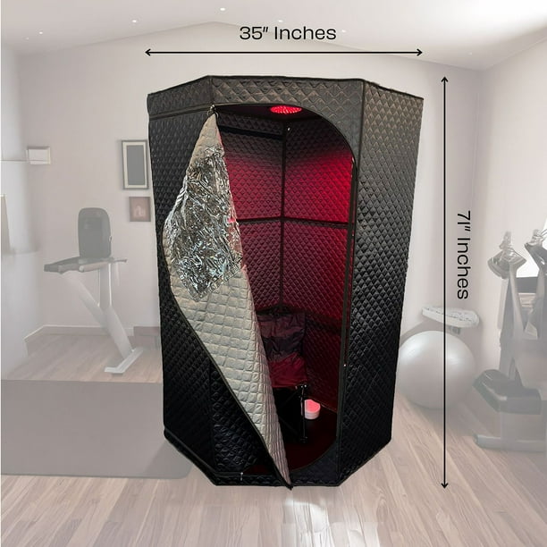 Therapod Portable Steam Sauna with Red Light Therapy - Samsclub.com
