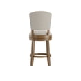 thumbnail image 8 of HH2 Home Santa Clara II Wood and Upholstered Swivel Bar Stool or Counter Stool, 8 of 10