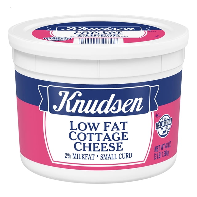 Knudsen Small Curd Low Fat 2% Milkfat Cottage Cheese 48 oz.