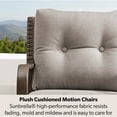 thumbnail image 5 of Member's Mark Newcastle Fire Pit Chat Set with Sunbrella Fabric, 5pc, 5 of 6