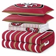 thumbnail image 2 of Logo Brands San Francisco 49ers Full Bed-In-A-Bag Set, 2 of 4