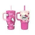 thumbnail image 3 of Zak Designs 16-oz Stainless Steel Double-Wall Tumbler for Kids with Straw, 2-Piece Set, 3 of 7