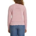 thumbnail image 3 of Nine West Women's Pointelle Sweater, 3 of 7
