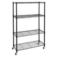 thumbnail image 1 of Seville Classics 4-Tier Steel Wire Shelving, 36" W x 14" D x 56.5"H, 1 of 13