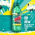 thumbnail image 4 of Mountain Dew Baja Blast Tropical Lime Soda, 16.9 fl oz., 24 pk., 4 of 4