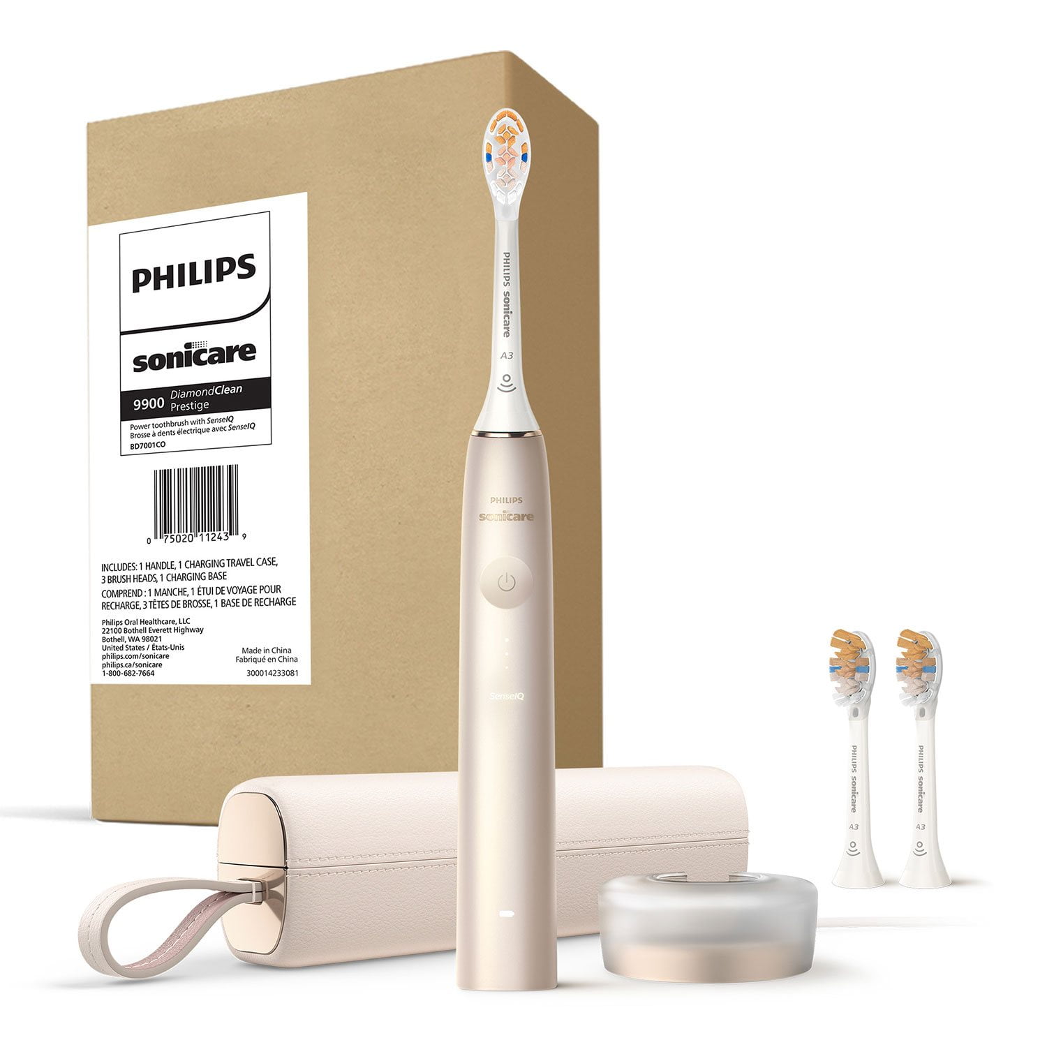 PHILIPS Sonicare 9900 Prestige シャンパン Philips Sonicare Prestige 9900 Power Toothbrush, Champagne